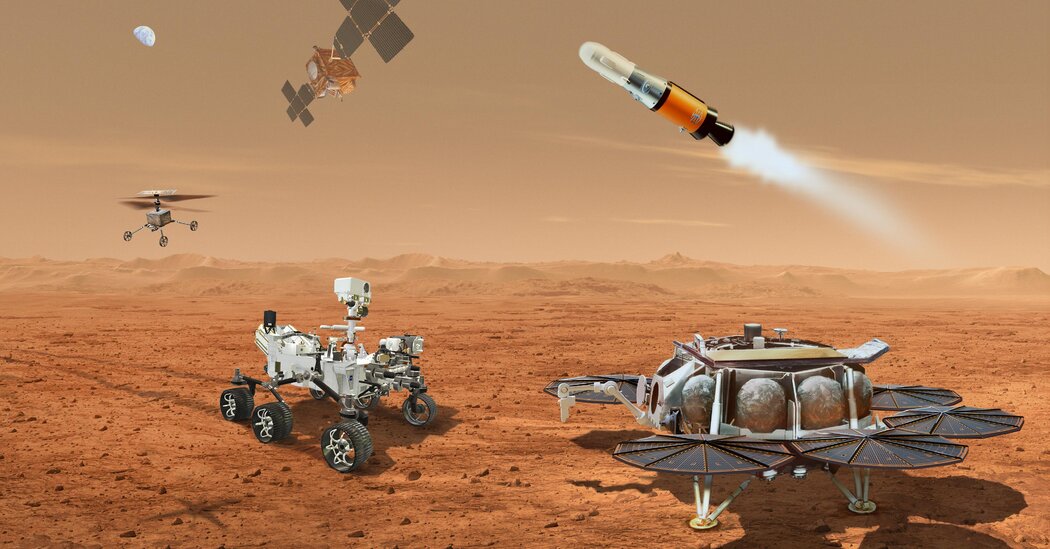 La NASA torna al tavolo da disegno per il ritorno del campione su Marte